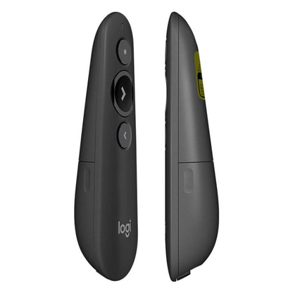Logitech R500s Laser Wireless Smart Presentation Remote Controller, R500s (Black), R500s (Grey)