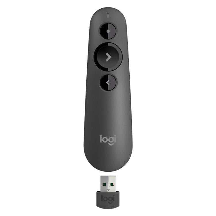 Logitech R500s Laser Wireless Smart Presentation Remote Controller, R500s (Black), R500s (Grey)