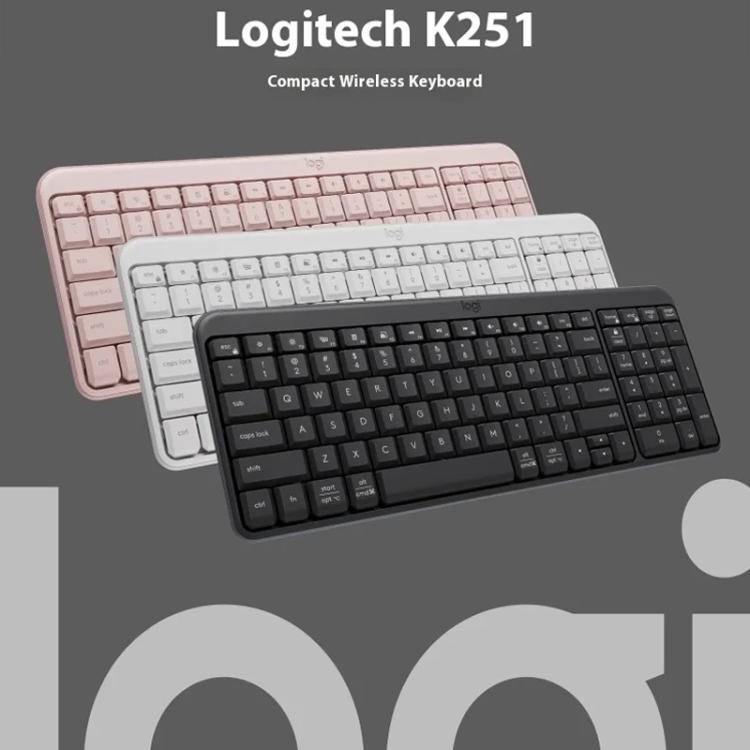Logitech K251 Wireless Bluetooth Keyboard for Business Laptop Office use, K251