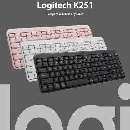 Logitech K251 Wireless Bluetooth Keyboard for Business Laptop Office use, K251