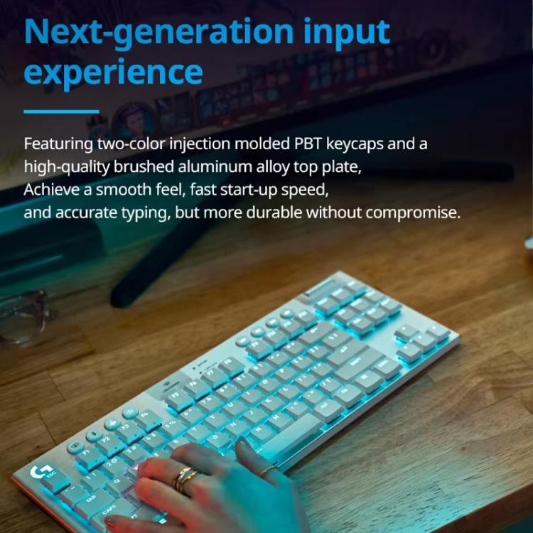 Logitech G915 X LIGHTSPEED TKL Low Profile Gaming Keyboard