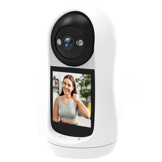 V5 3MP Home HD Full Color Two-Way Video Call Camera Support One-Click Call, EU Plug, US Plug
