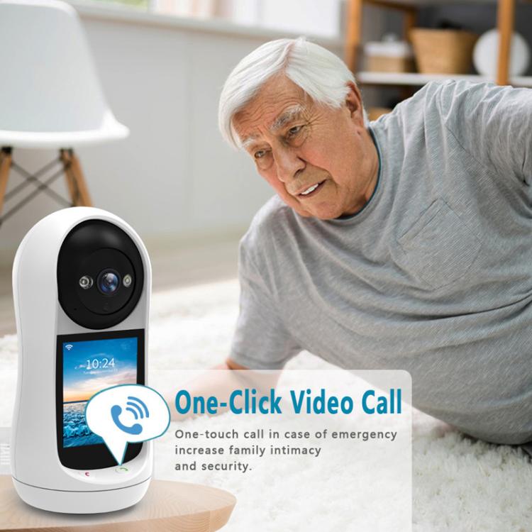 V5 3MP Home HD Full Color Two-Way Video Call Camera Support One-Click Call, EU Plug, US Plug