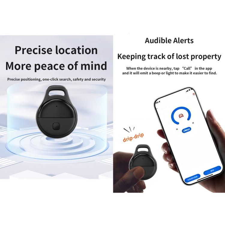 JHX05 iOS & Android Mini GPS Global Smart Location Tracker Anti-lost Device, OS & Android (Black), OS & Android (White), OS & Android (Pink), OS & Android (Orange)