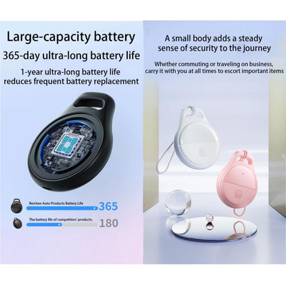 JHX05 iOS & Android Mini GPS Global Smart Location Tracker Anti-lost Device, OS & Android (Black), OS & Android (White), OS & Android (Pink), OS & Android (Orange)