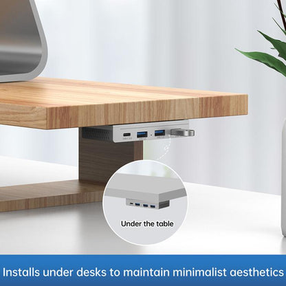 HST-3A1C 4 in 1 USB 3.0 Detachable Magnetic Docking Station, HST-3A1C
