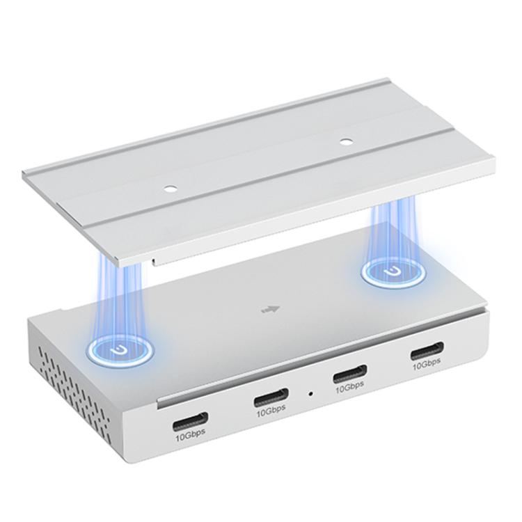 HST-4C 4 in 1 USB 3.2 10Gbps Detachable Magnetic Docking Station, HST-4C