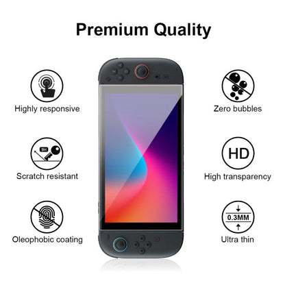 YOOPEO YP115 2pcs Anti-fingerprint HD Tempered Glass Film, YP115