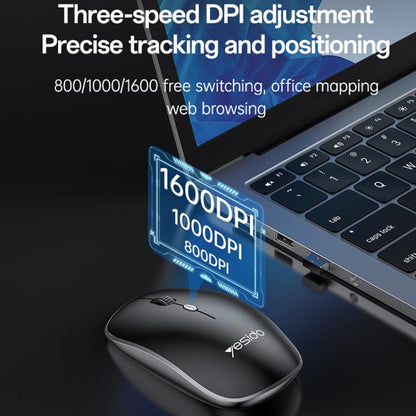Yesido KB43 2.4G Wireless Keyboard Mouse Set, Arabic Version, English Version