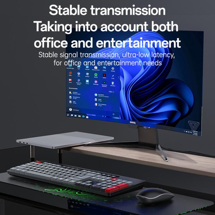Yesido KB43 2.4G Wireless Keyboard Mouse Set, Arabic Version, English Version