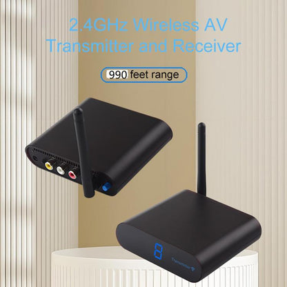 Measy AV230 2.4GHz Wireless Audio / VideoTransmitter & Receiver 1TX to 2RX, AV230-2