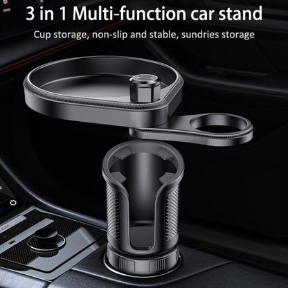 Yesido C180 3 in 1 Car Multi-function Tray Water Cup Holder, C180