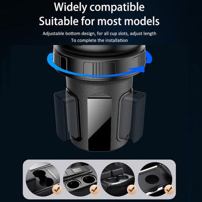 Yesido C180 3 in 1 Car Multi-function Tray Water Cup Holder, C180