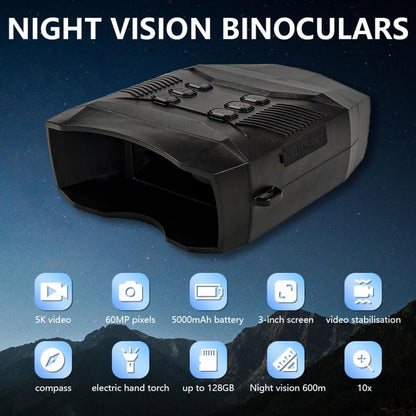 Z5 3 inch LCD Screen Outdoor Binocular Digital Night Vision Device, Z5