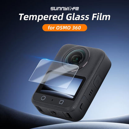 Sunnylife Screen Protector Tempered Glass Protective Film For DJI Osmo 360, 1pcs, 2pcs