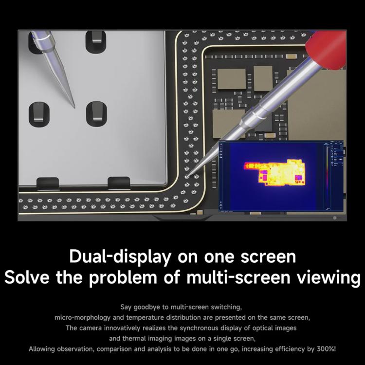Mechanic Action3 HDMI / USB Thermal Imaging 4K HD Microscope Camera, EU Plug, US Plug