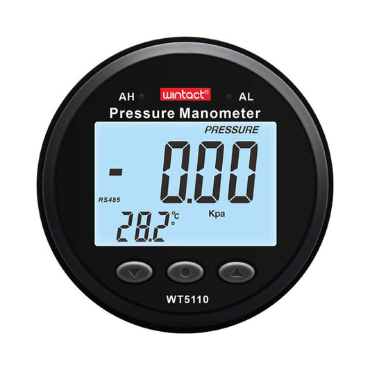 Wintact WT5110 / 1Kpa Portable Hight Precision Pressure Manometer with Temperature Compensation, WT5110 / 1Kpa