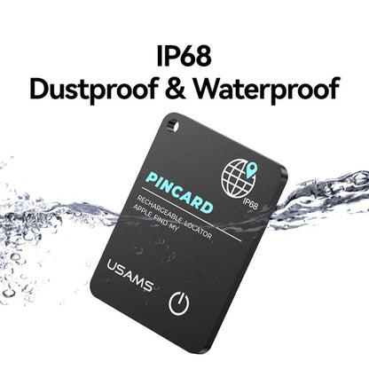 USAMS ZB353 iOS Mini Ultra-thin Card Type Anti-lost Device Location Tracker