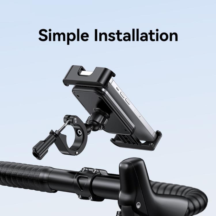 USAMS ZJ082 360-degree Universal Ball Motocycle Cycling Phone Holder, ZJ082