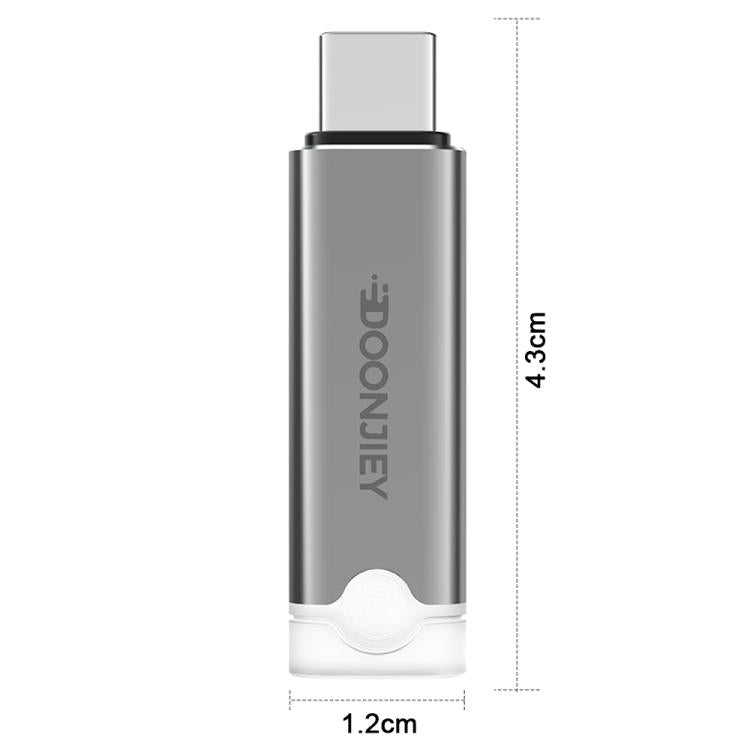 DOONJIEY USB-C / Type-C Interface Graphics Card Spoofer Virtual Monitor with Indicator Light, Type-C Interface