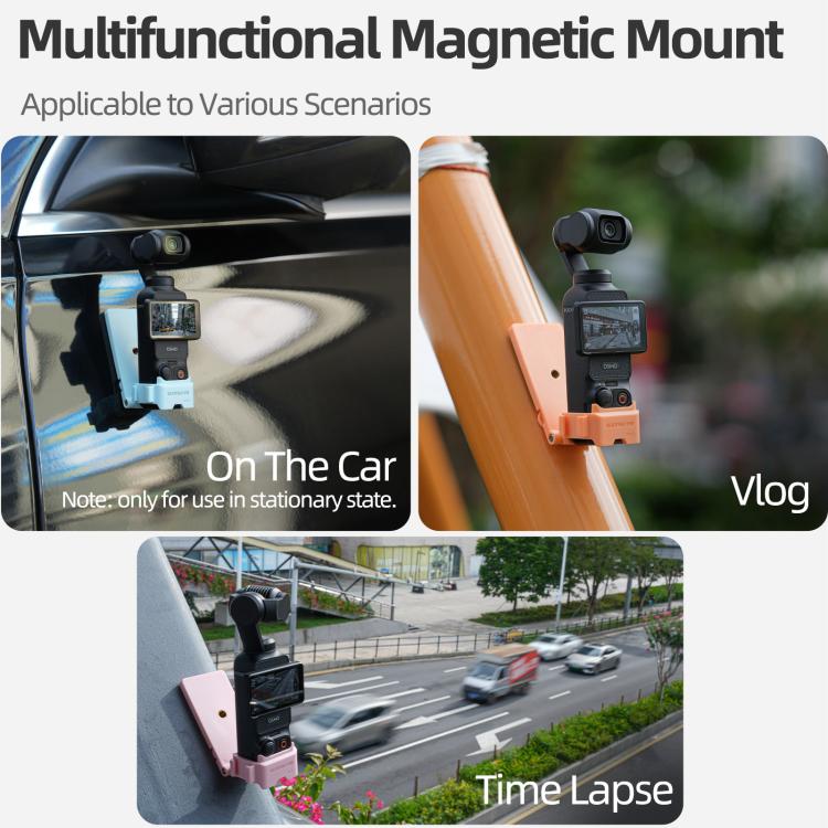 Sunnylife 761V3 Magnetic Mount Multi Interface Expansion Adapter, For DJI OSMO Pocket 4 / 3