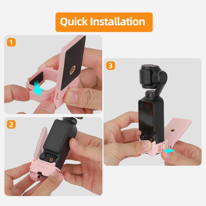 Sunnylife 761V3 Magnetic Mount Multi Interface Expansion Adapter, For DJI OSMO Pocket 4 / 3