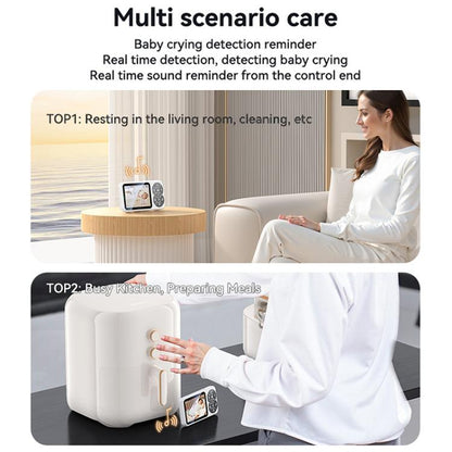 Yesido KM26 3.5 inch TFT screen 2.4G Baby Monitor Care Camera, Plug: UK Plug, KM26