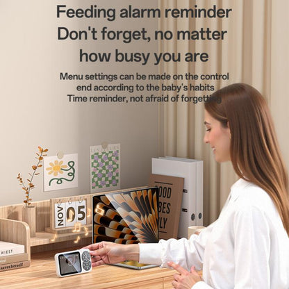 Yesido KM26 3.5 inch TFT screen 2.4G Baby Monitor Care Camera, Plug: UK Plug, KM26