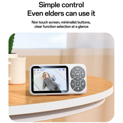 Yesido KM26 3.5 inch TFT screen 2.4G Baby Monitor Care Camera, Plug: UK Plug, KM26