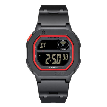NORTH EDGE X1 Outdoor Single Display Square Waterproof Luminous Electronic Watch