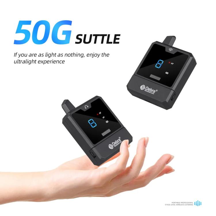 DEBRA ER-mini Portable Wireless Monitor System Transmitter & Receiver, ER-mini