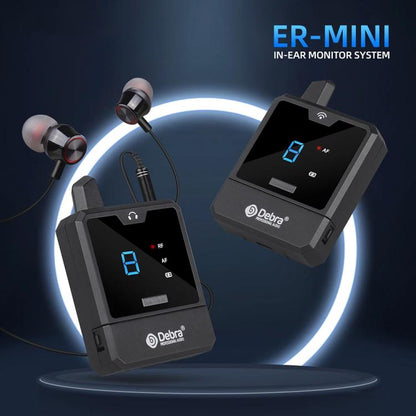 DEBRA ER-mini Portable Wireless Monitor System Transmitter & Receiver, ER-mini