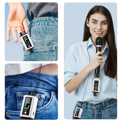 DEBRA EMX-1 Portable Wireless Monitor System Receiver + Earphones, RX & Earphones