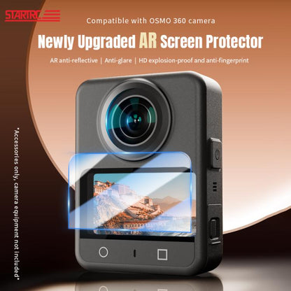 STARTRC AR HD Explosion-proof Tempered Glass Film, For DJI Osmo 360 1pc