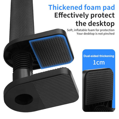 10 inch Striped Selfie Live Streaming Photography Lazy Stand LED Ring Fill Light Set, 10 inch