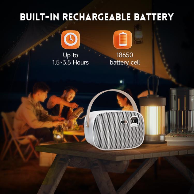 WOWOTO WWT-M8 Android 9 DLP 1920x1080P HD 300ANSI Smart Projector, WWT-M8