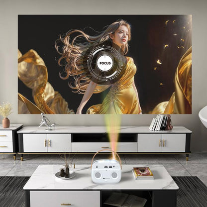 WOWOTO WWT-M8 Android 9 DLP 1920x1080P HD 300ANSI Smart Projector, WWT-M8