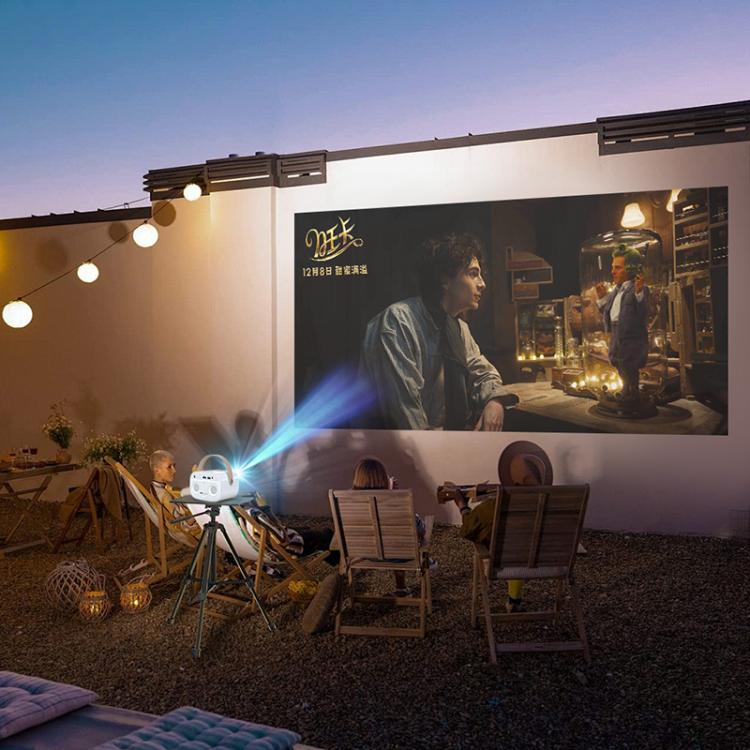 WOWOTO WWT-M8 Android 9 DLP 1920x1080P HD 300ANSI Smart Projector, WWT-M8