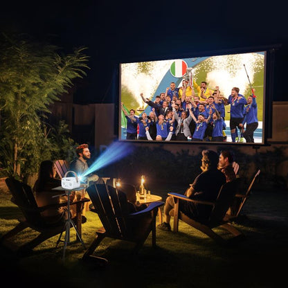 WOWOTO WWT-M8 Android 9 DLP 1920x1080P HD 300ANSI Smart Projector, WWT-M8