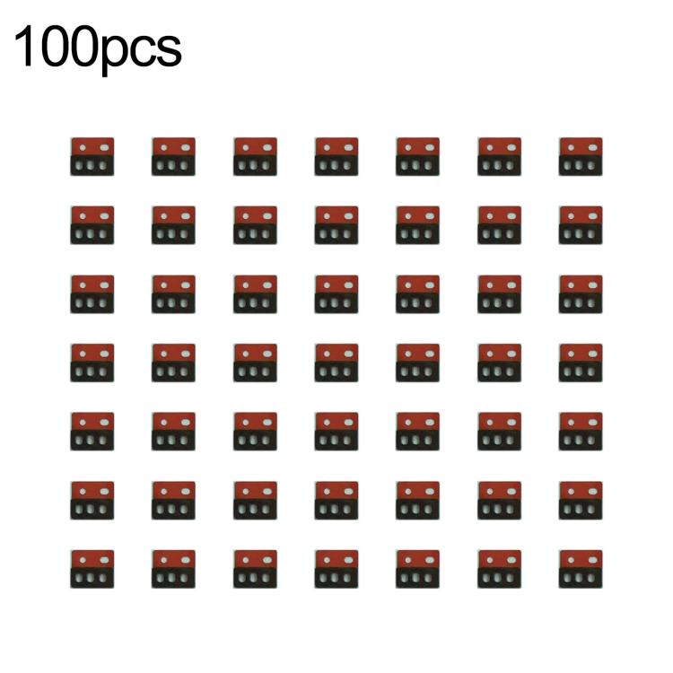 100 in 1 Bottom Microphone Adhesive Gaske Set, For iPhone 16 Pro Max, For iPhone 16 Pro, For iPhone 16 Plus, For iPhone 16, For iPhone 15 Pro Max, For iPhone 15 Pro, For iPhone 15 Plus, For iPhone 15, For iPhone 14 Plus, For iPhone 14, For iPhone 14 Pr...