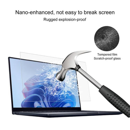 2pcs 9H 0.3mm Explosion-proof Tempered Glass Film, For BMAX MAXBook X15 Pro 15.6 inch