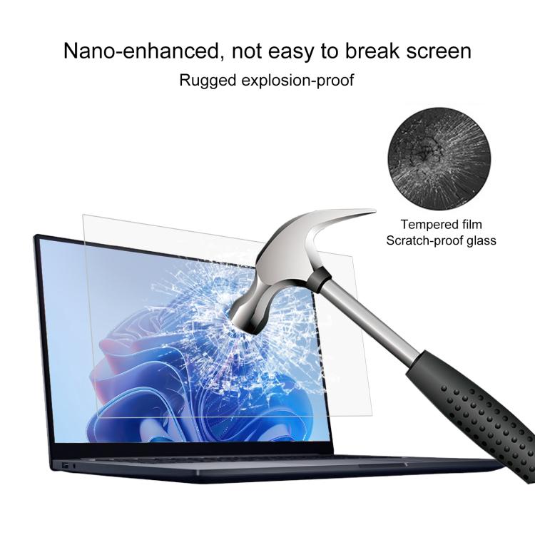 25pcs 9H 0.3mm Explosion-proof Tempered Glass Film, For BMAX MAXBook X15 Pro 15.6 inch