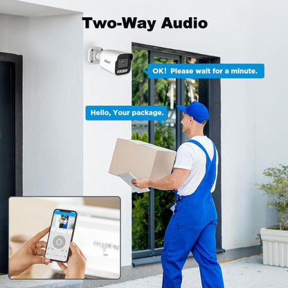 SriHome NVS005-POE065 3MP HD 4-CH POE Camera Network Video Recorder Kit, 3MP 4-CH