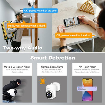 SriHome NVS005-POE030 3MP HD 8-CH POE Camera Network Video Recorder Kit, 3MP 8-CH