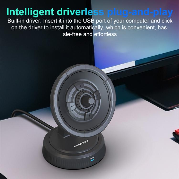 COMFAST CF-986BE Directional Network Card WiFi-7 Gaming 6500M Gigabit USB Network Adapter, CF-986BE