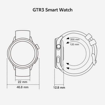 GR3 1.43 inch AMOLED Screen Fitness Tracker Smart Watch Support Heart Rate Monitoring