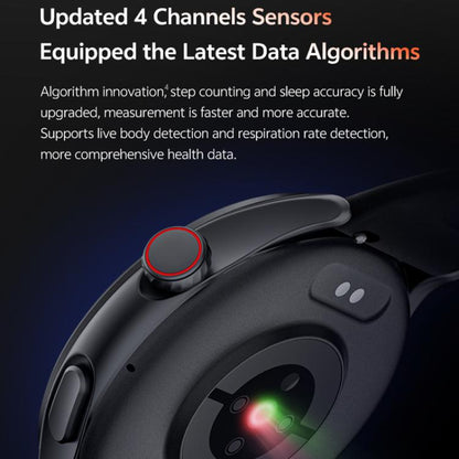 GR3 1.43 inch AMOLED Screen Fitness Tracker Smart Watch Support Heart Rate Monitoring