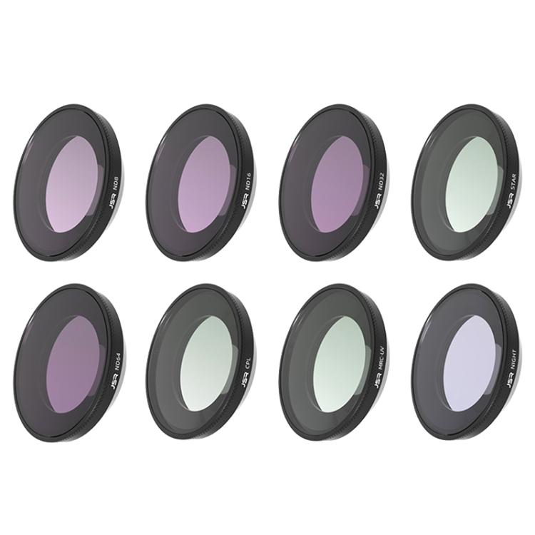 For Insta360 GO Ultra JSR LH Series Lens Filter, UV, CPL, ND8, ND16, ND32, ND64, ND8PL, ND16PL, ND32PL, ND64PL, NIGHT, STAR, Streak Drawing Blue, Streak Drawing Gold, 3 in 1 ND8/16/32, 4 in 1 CPL ND8/16/32, 4 in 1 ND8/16/32/64, 4 in 1 ND8-64PL...
