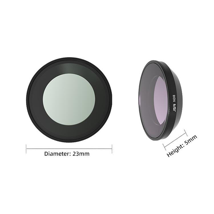 For Insta360 GO Ultra JSR LH Series Lens Filter, UV, CPL, ND8, ND16, ND32, ND64, ND8PL, ND16PL, ND32PL, ND64PL, NIGHT, STAR, Streak Drawing Blue, Streak Drawing Gold, 3 in 1 ND8/16/32, 4 in 1 CPL ND8/16/32, 4 in 1 ND8/16/32/64, 4 in 1 ND8-64PL...
