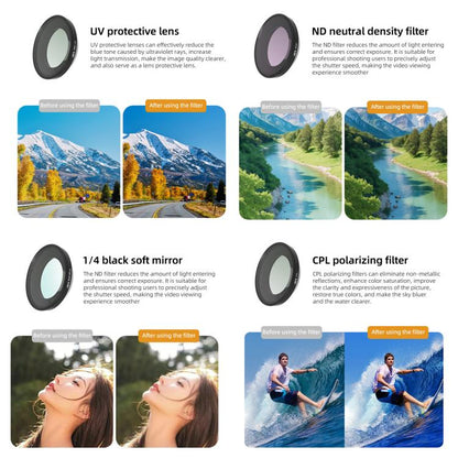 For Insta360 GO Ultra JSR LH Series Lens Filter, UV, CPL, ND8, ND16, ND32, ND64, ND8PL, ND16PL, ND32PL, ND64PL, NIGHT, STAR, Streak Drawing Blue, Streak Drawing Gold, 3 in 1 ND8/16/32, 4 in 1 CPL ND8/16/32, 4 in 1 ND8/16/32/64, 4 in 1 ND8-64PL...